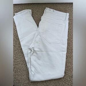 GAP Women's Cream Straight Leg Jeans Long